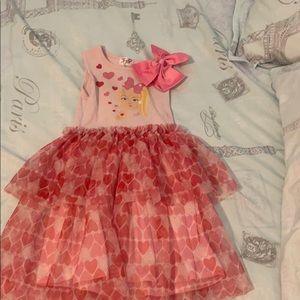 Girls Valentine’s Day dress